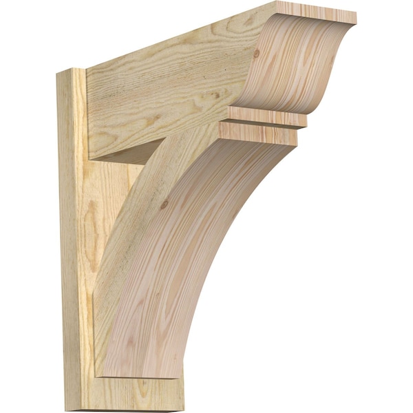 Ekena Millwork Thorton Rough Sawn Traditional Outlooker, Douglas Fir, 8"W x 22"D x 22"H OUT08X22X22THR01RDF - main